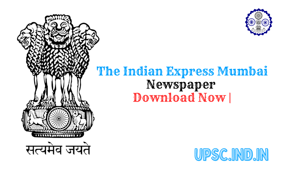 The Indian Express Mumbai Newspaper Download